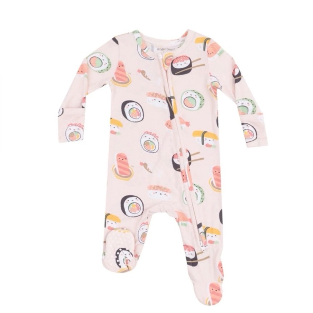 Angel Dear Sushi Bamboo Sleep & Play 3-6M | Pink